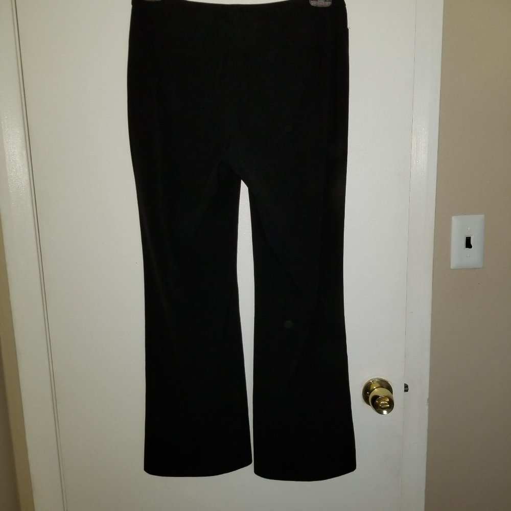 Coldwater Creek Black Bootcut Trouser Size P8